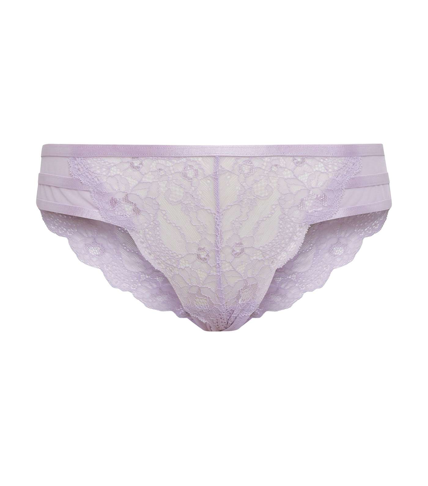Lilac Lace Strappy Briefs  Image 3