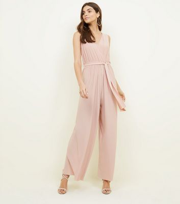 new look pink jumpsuit