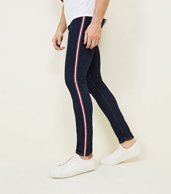 new look side stripe jeans