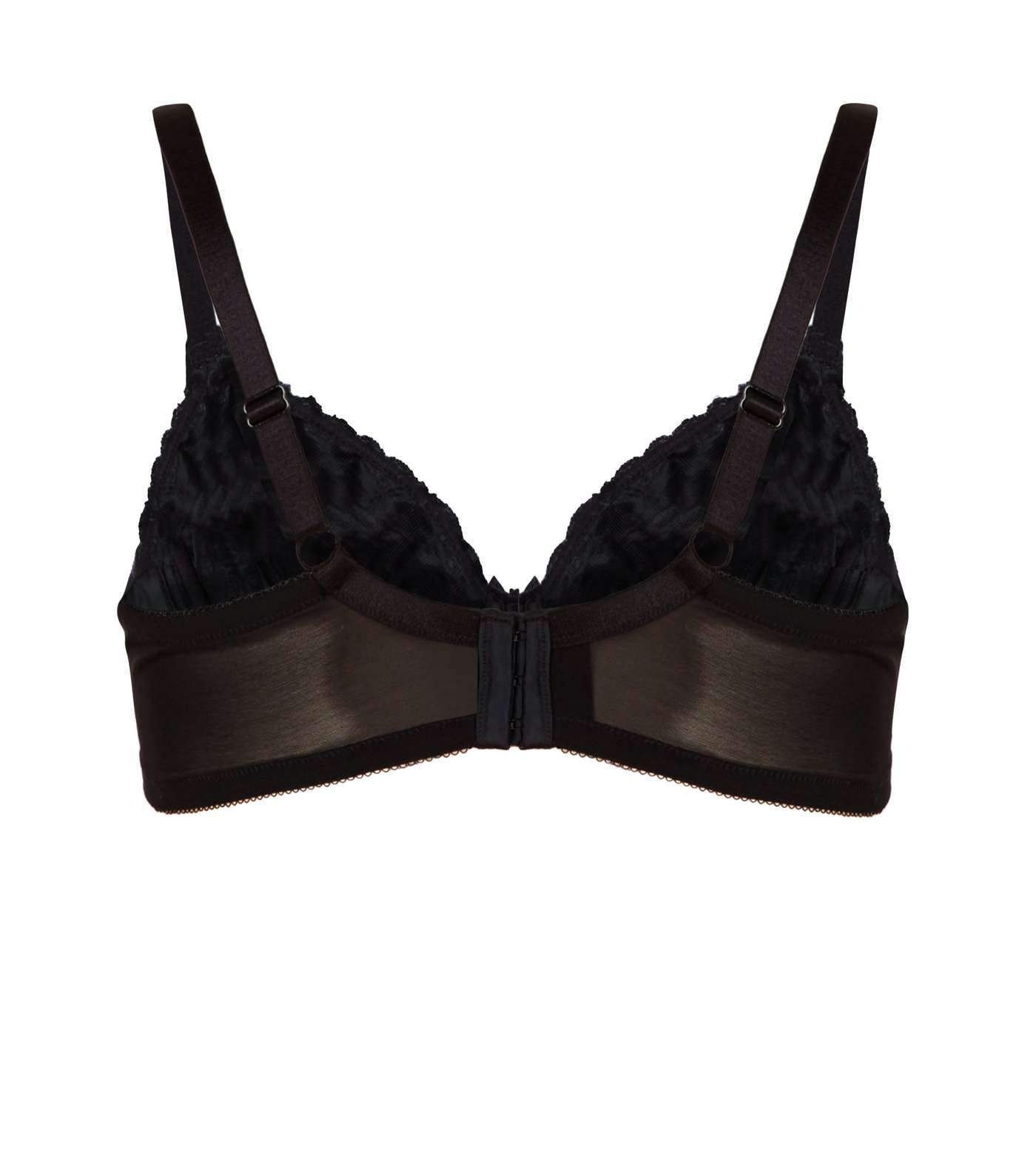 Curves Black Lace Underwired Bra  Image 6
