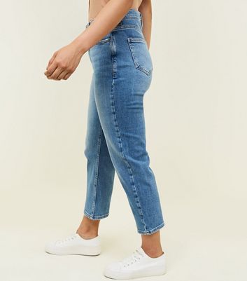 petite cropped straight leg jeans
