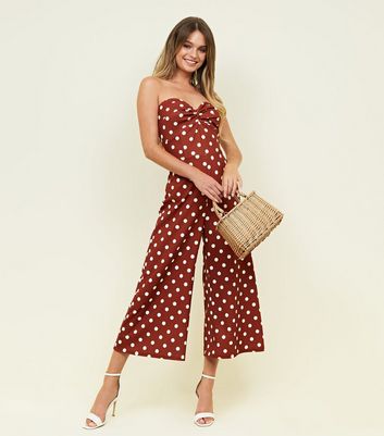 new look strapless jumpsuit