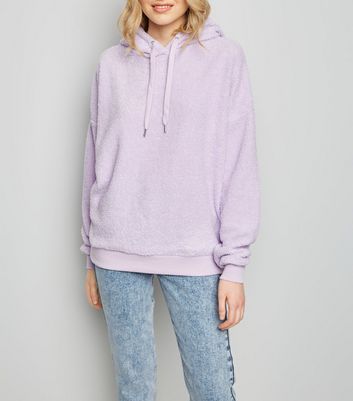 lilac oversized hoodie