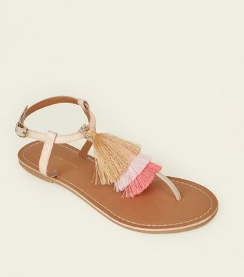 tassel flip flops