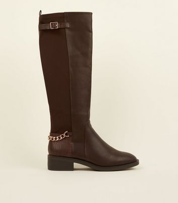 new look leather boots