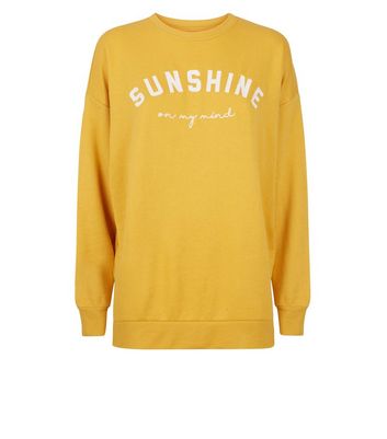 New look slogan sweatshirts hot sale