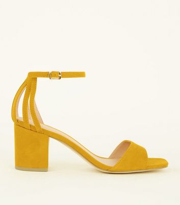 wide fit mustard shoes