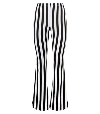 flared pants striped