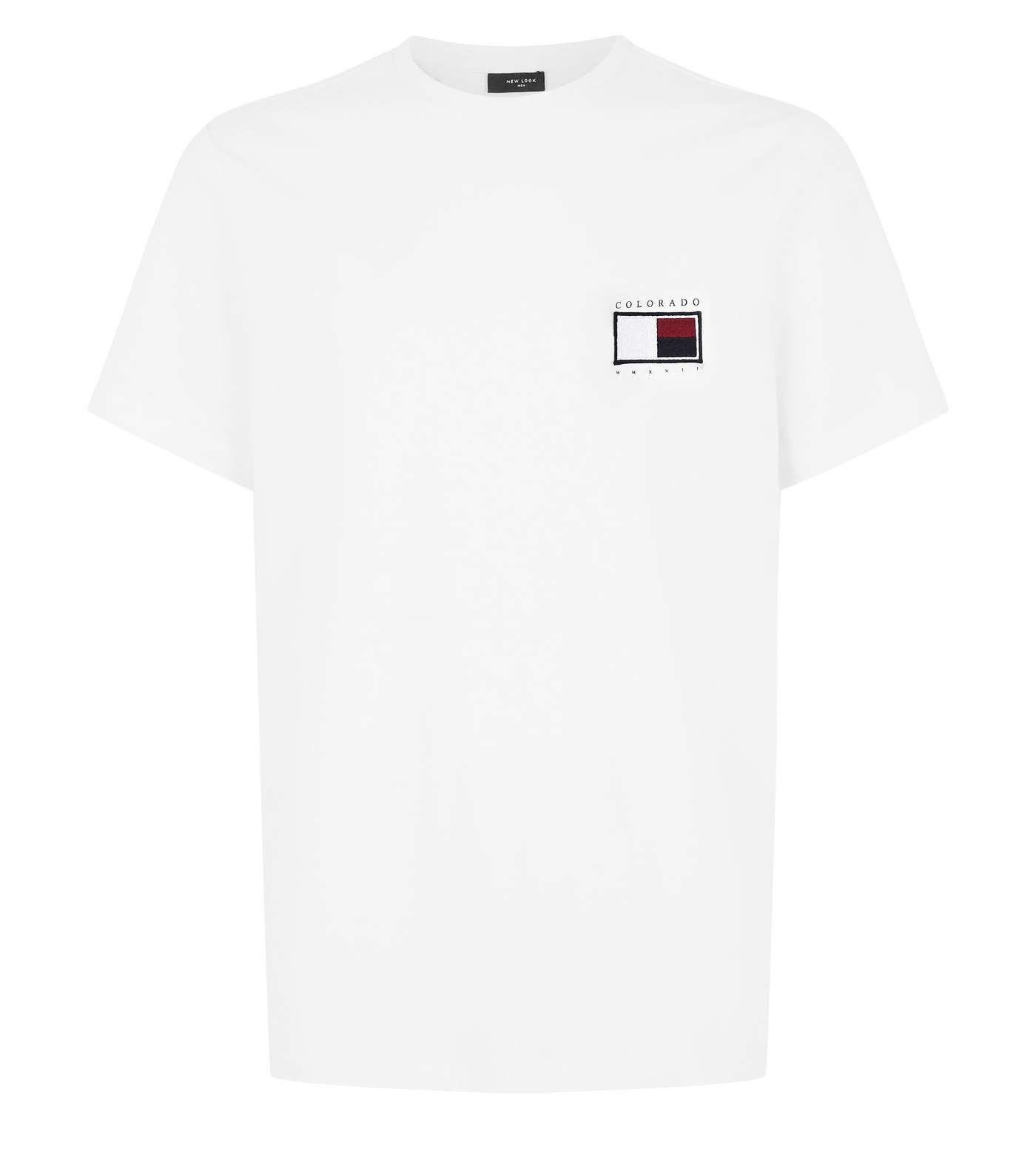 White Colorado Logo T-Shirt Image 4