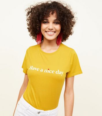 New look yellow t shirt Clearance