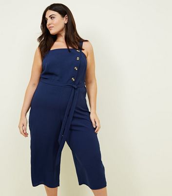 new look navy jumpsuit