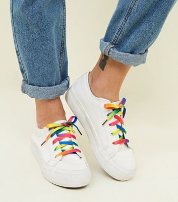new look rainbow shoes