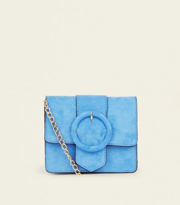 blue circle bag