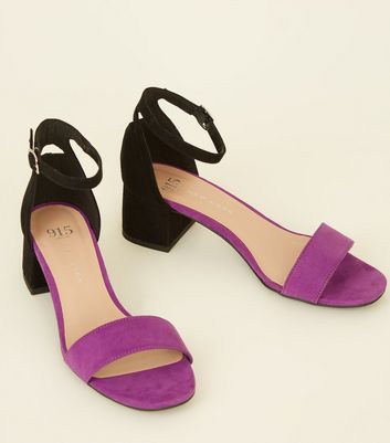 girls purple heels
