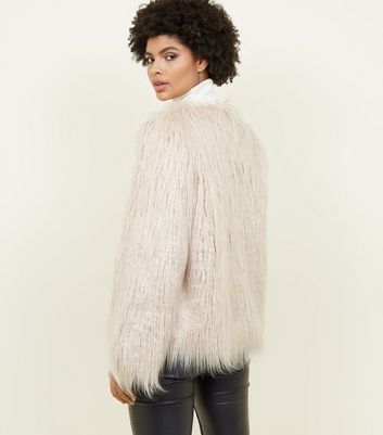 New look clearance shaggy jacket