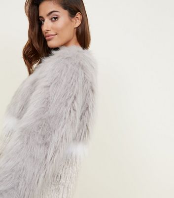 light fur jacket