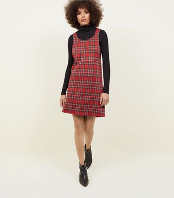 tartan pinafore dress uk