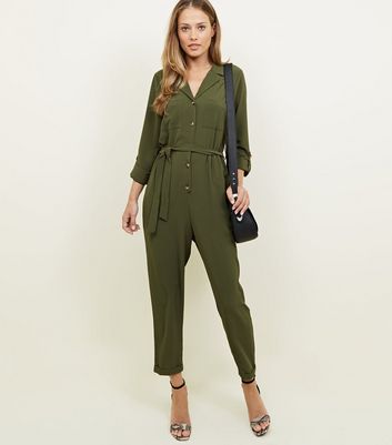 womens tapered jumpsuit