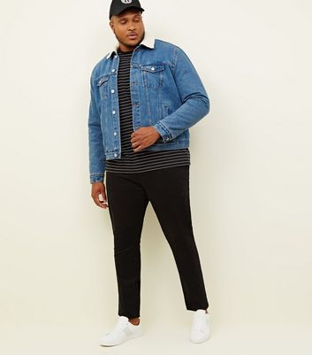 plus size black chinos