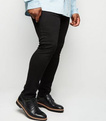 black stretch jeans plus size