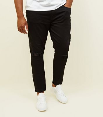 ripped black skinny jeans plus size