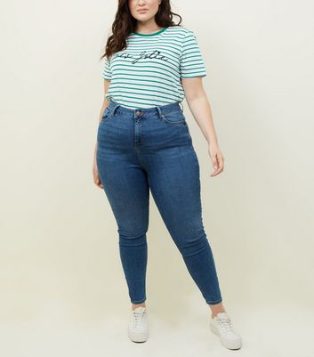 New look clearance curve jeans