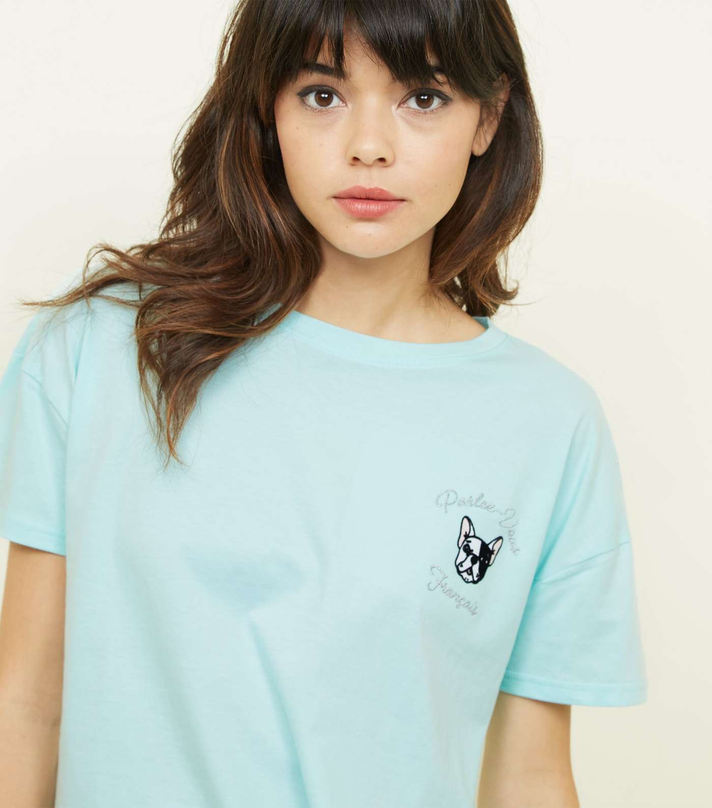 Green Bulldog Print T-Shirt and Trousers Pyjama Set Image 4