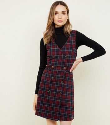 checked tartan dress