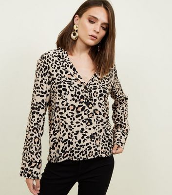 Tan Leopard Print Shirt | New Look