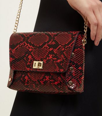 Sac on sale serpent rouge