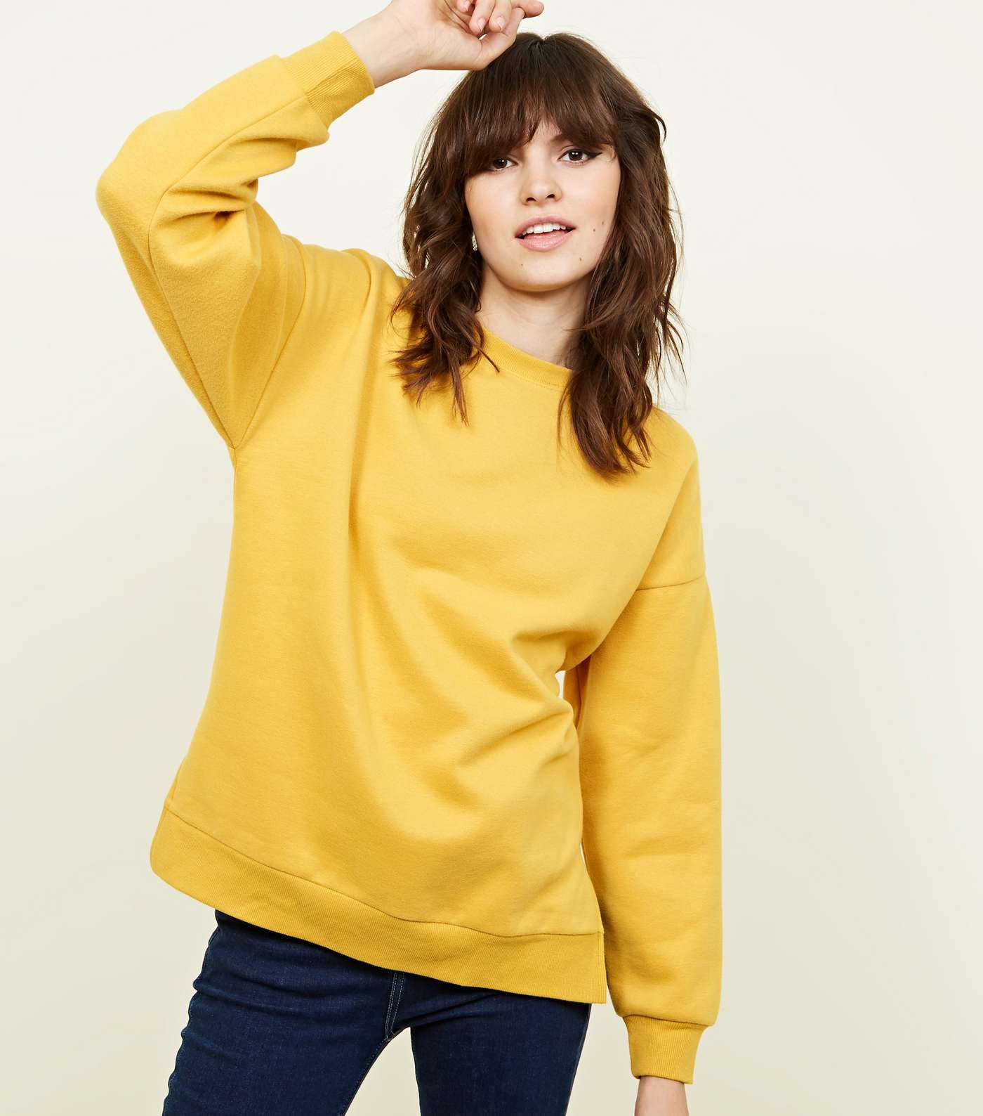 Mustard Oversized Sweatshirt