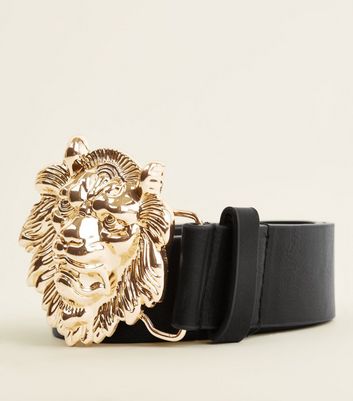 lion belt buckle