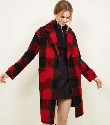 new look tartan jacket