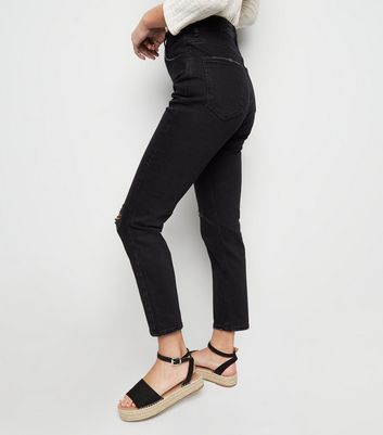 new look tori jeans black