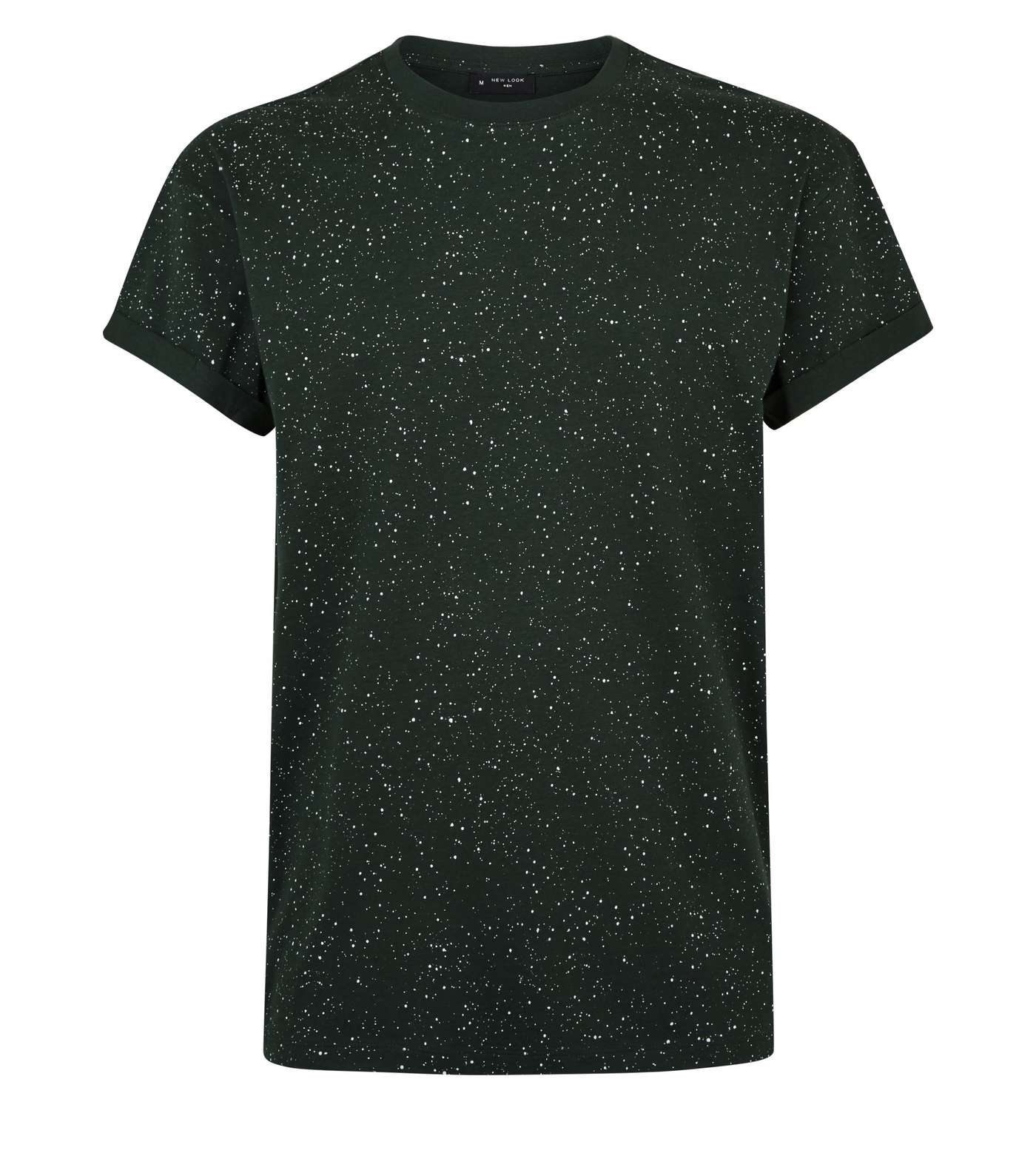 Green Spray Wash T-Shirt Image 4