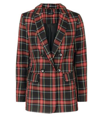 new look tartan jacket