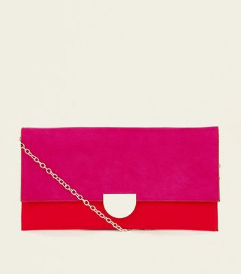 red handbag new look