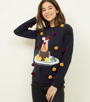 New look pull online de noel