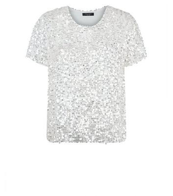 petite sequin tops