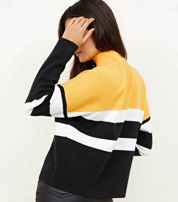 New look half online zip jumper