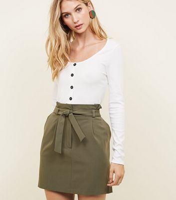 New look paperbag skirt hotsell