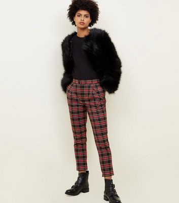 Twisted Tailor Gallant suit trousers in black and red check  ASOS