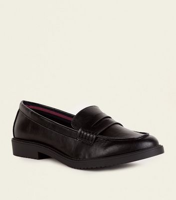 new look loafers wide fit