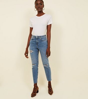 relaxed skinny jeans new look