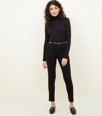 leopard print belt new look