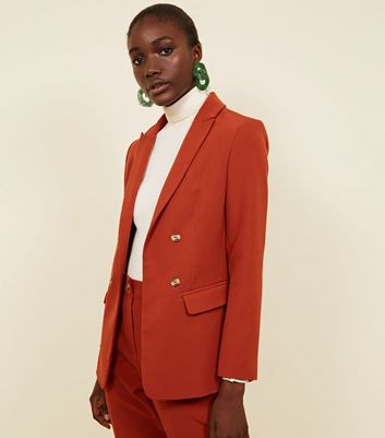 Veste Rouge Brique Femme 2025