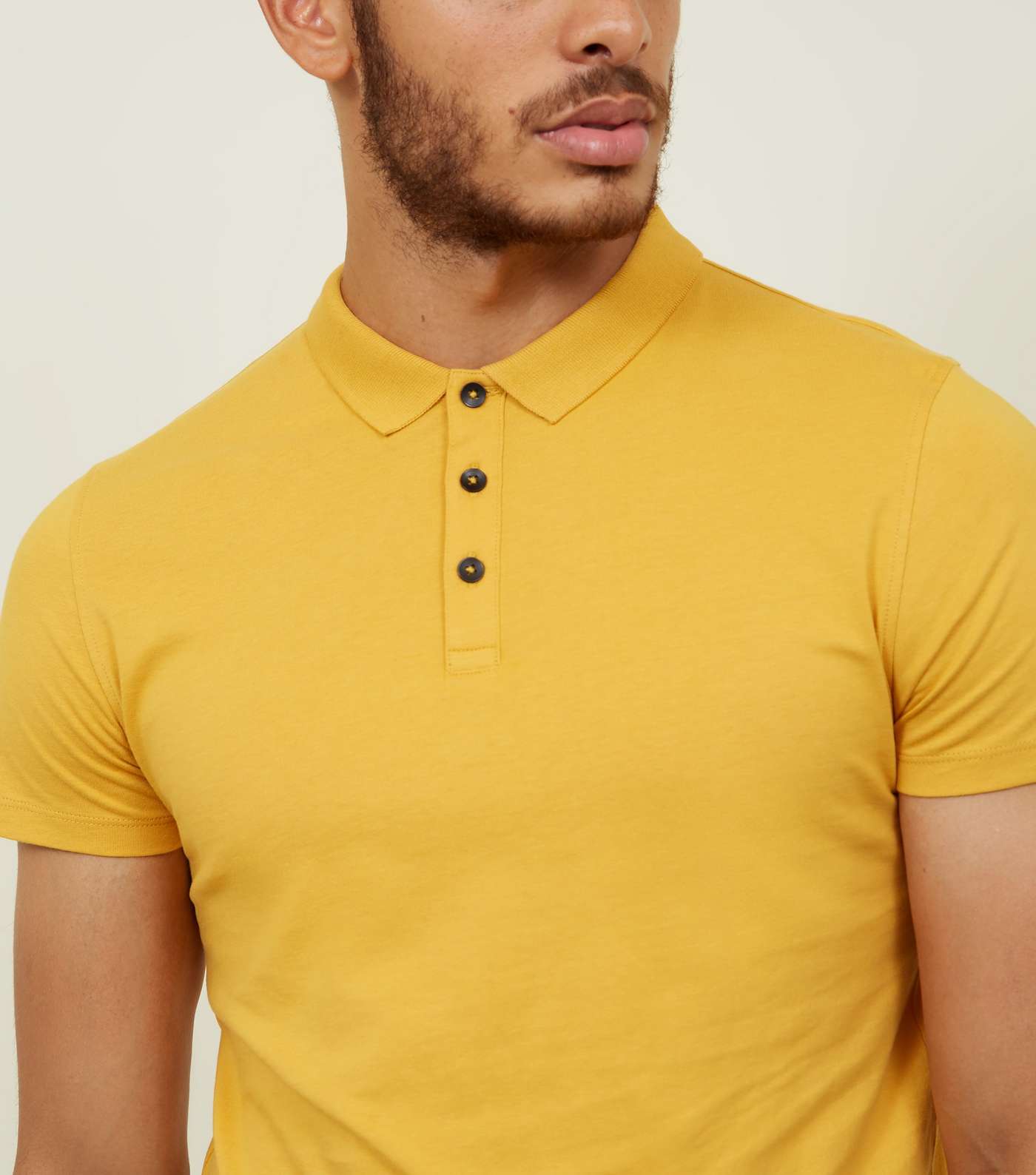 Yellow Polo Shirt Image 5