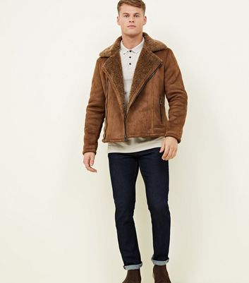 new look mens suede jacket