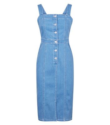 new look denim dress uk
