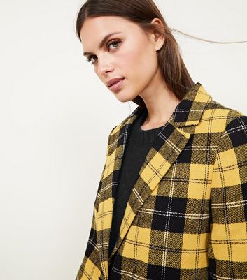 mustard longline coat